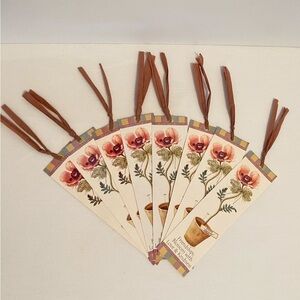 Bookmarks "Friendship Blossoms With Love & Kindness" Set Of 8 New